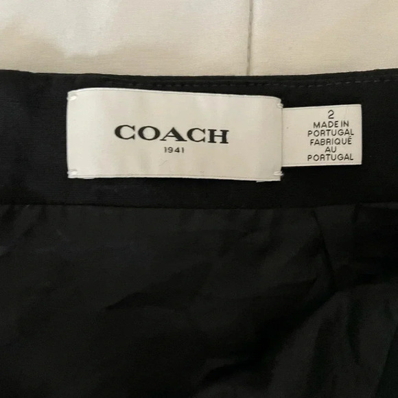 Coach wool blend mini skirt - Picture 3 of 6